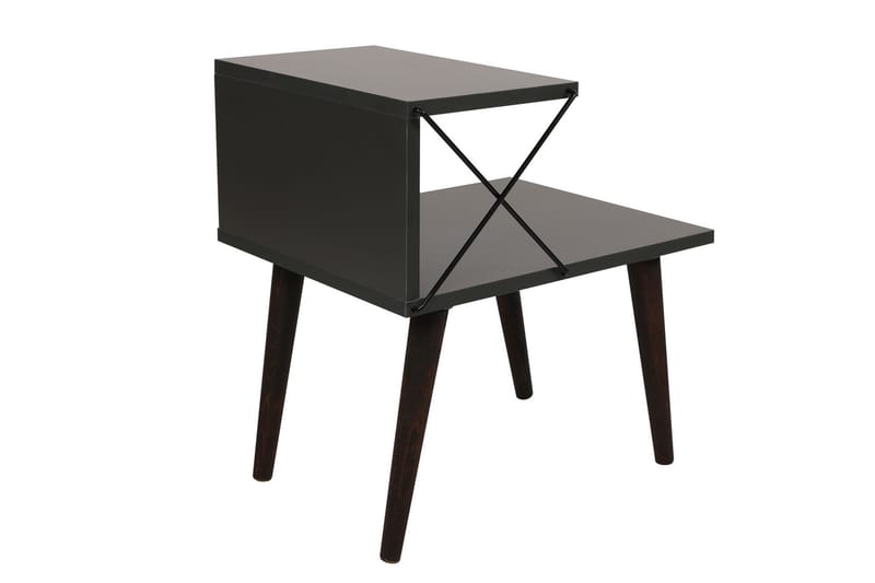 ADDYSEN Sängbord 50 cm Antracit - Möbler - Bord