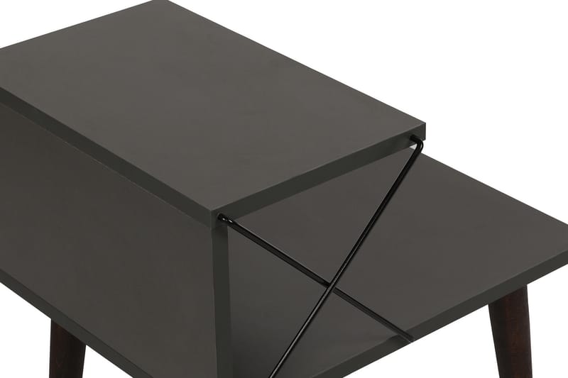 ADDYSEN Sängbord 50 cm Antracit - Möbler - Bord