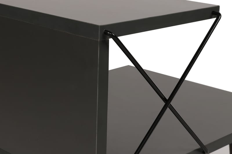 ADDYSEN Sängbord 50 cm Antracit - Möbler - Bord