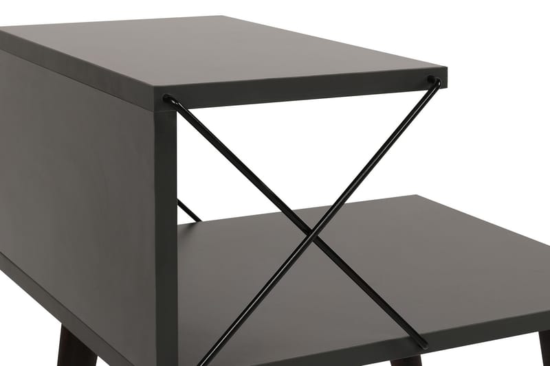 ADDYSEN Sängbord 50 cm Antracit - Möbler - Bord