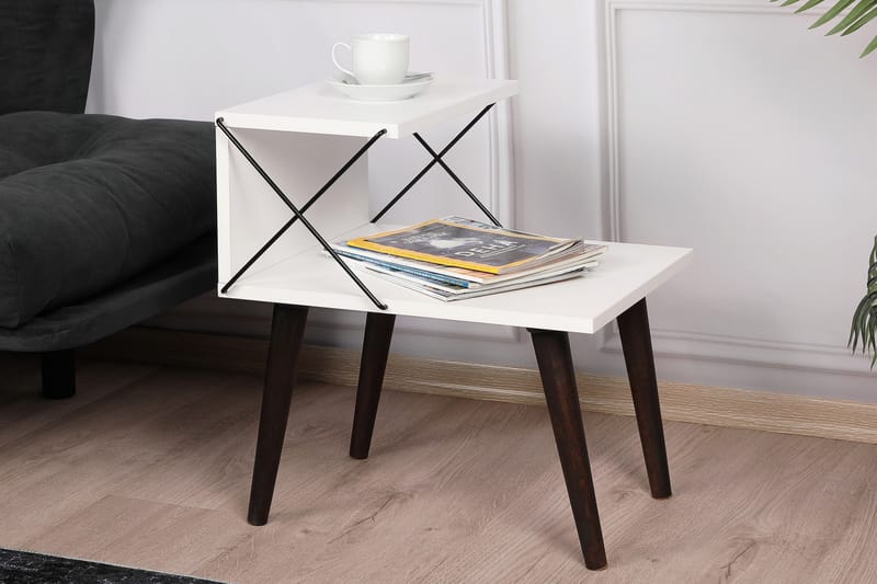 ADDYSEN Sängbord 50 cm Vit - Möbler - Bord