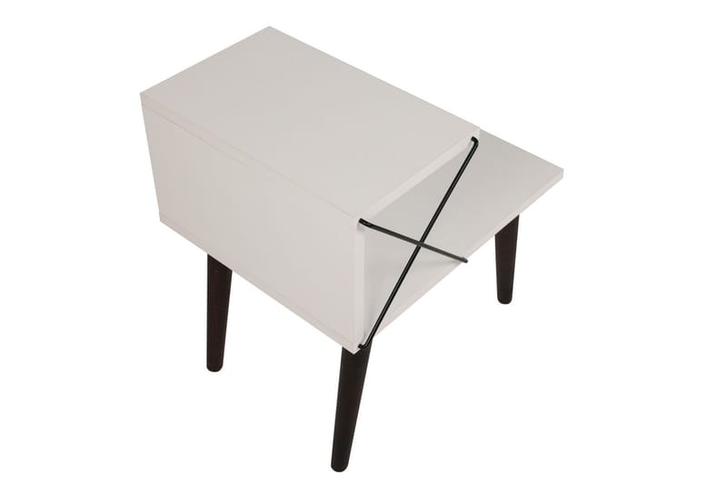 ADDYSEN Sängbord 50 cm Vit - Möbler - Bord