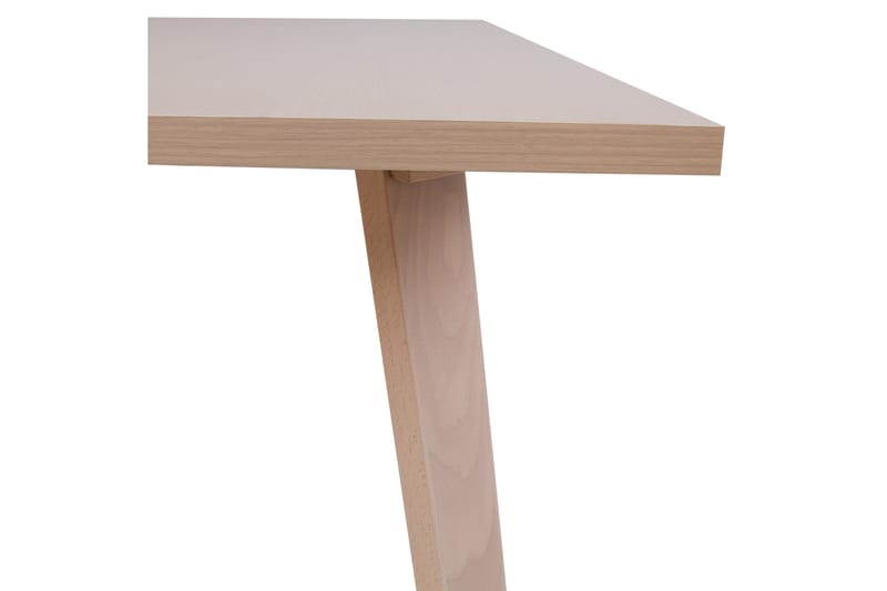 ADORA Matbord 150x90x73 cm Ljus Bok - Möbler - Bord