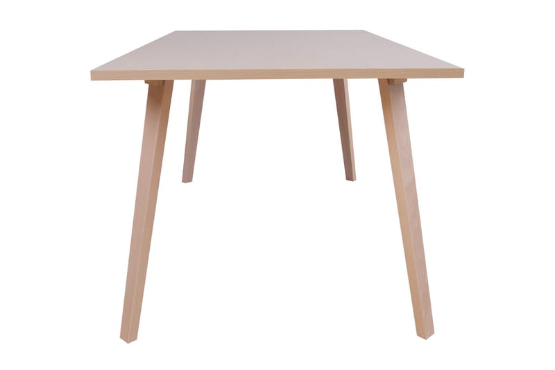 ADORA Matbord 150x90x73 cm Ljus Bok - Möbler - Bord