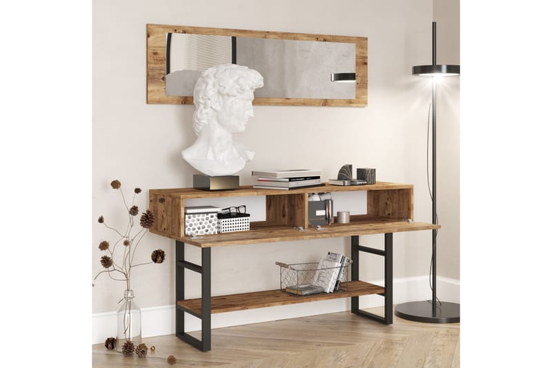 AGATEA Konsollbord 139x75,7 cm Grön - Möbler - Bord