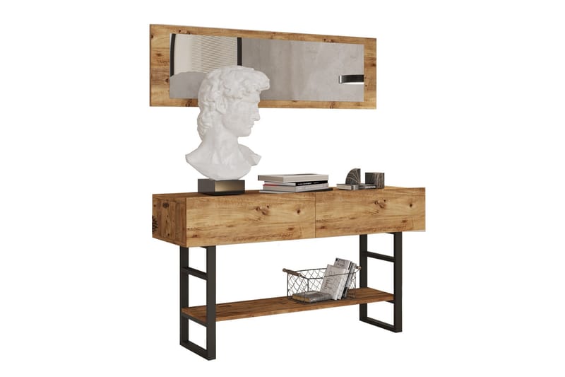 AGATEA Konsollbord 139x75,7 cm Grön - Möbler - Bord