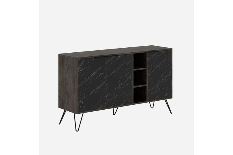 AGATEA Konsollbord 142x83 cm Brun