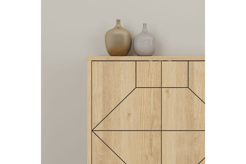 AGATEA Konsollbord 184x77,4 cm Brun - Möbler - Bord