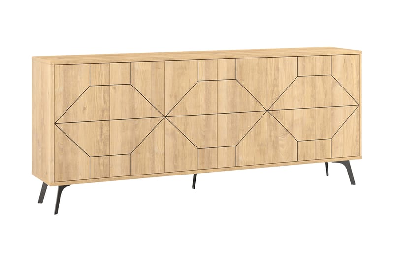 AGATEA Konsollbord 184x77,4 cm Brun - Möbler - Bord