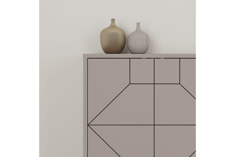 AGATEA Konsollbord 184x77,4 cm Brun - Möbler - Bord