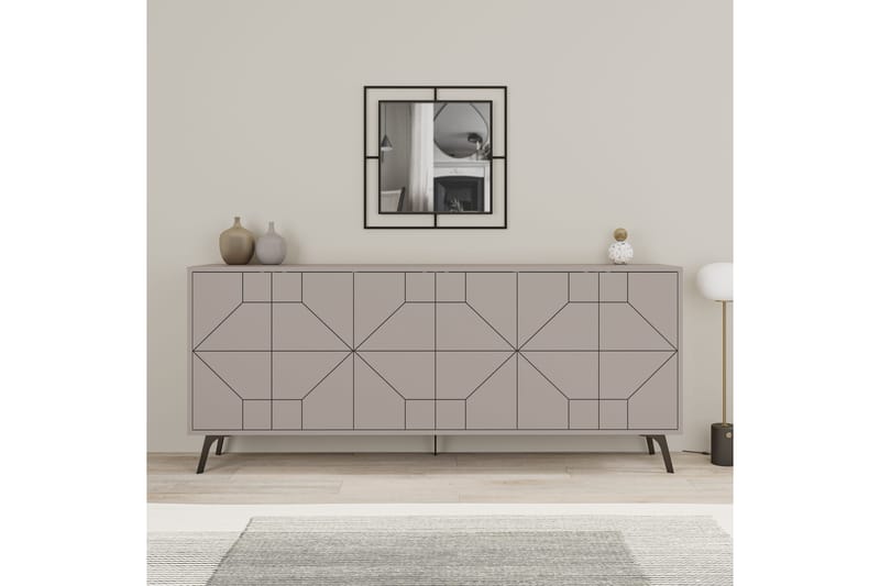 AGATEA Konsollbord 184x77,4 cm Brun - Möbler - Bord