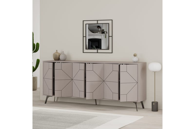 AGATEA Konsollbord 184x77,4 cm Brun - Möbler - Bord