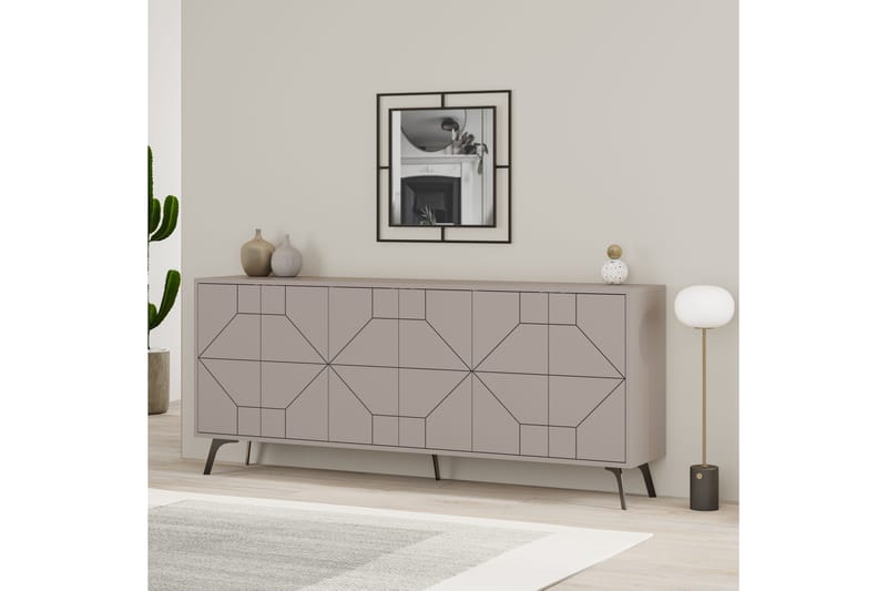 AGATEA Konsollbord 184x77,4 cm Brun - Möbler - Bord