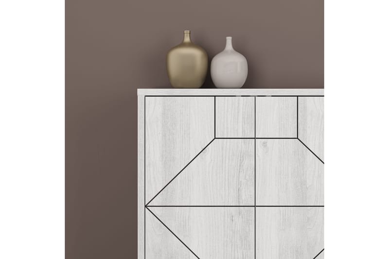 AGATEA Konsollbord 184x77,4 cm Vit - Möbler - Bord