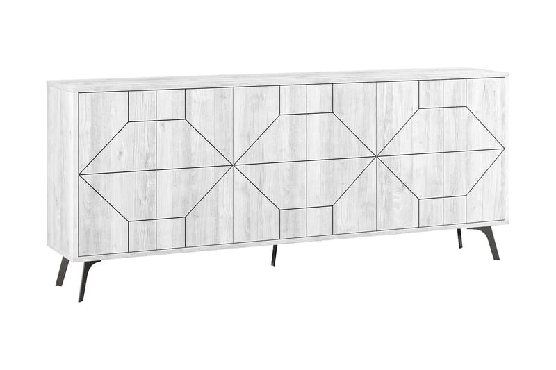 AGATEA Konsollbord 184x77,4 cm Vit - Möbler - Bord