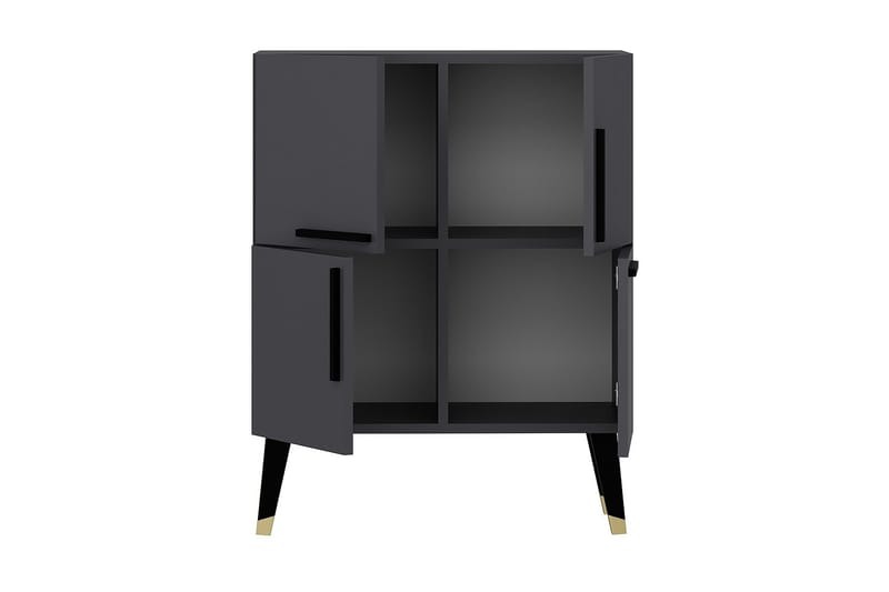 AGATEA Konsollbord 70x90 cm Antracit - Möbler - Bord