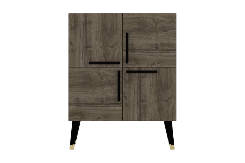 AGATEA Konsollbord 70x90 cm Brun - Möbler - Bord