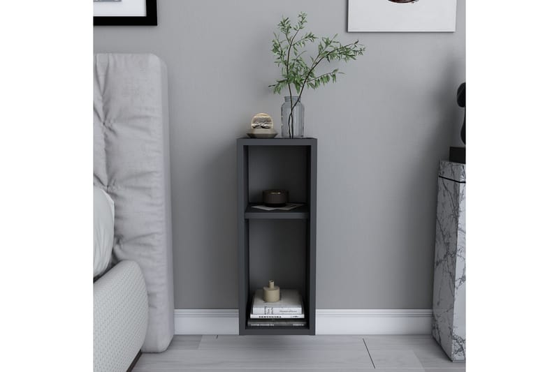 AGATEA Sängbord 23,2x59,6 cm Antracit - Möbler - Bord