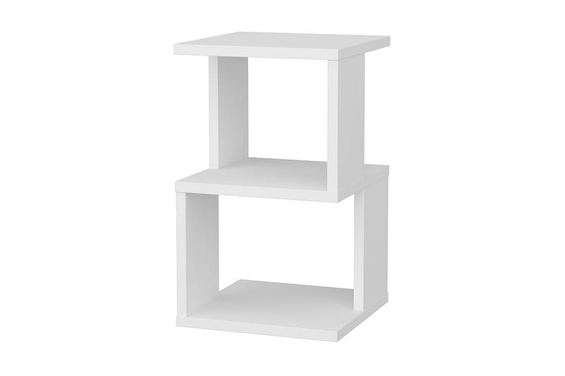 AGATEA Sängbord 29,6x49,4 cm Vit - Möbler - Bord