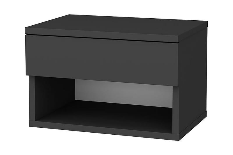 AGATEA Sängbord 44,6x31,9 cm Antracit - Sängbord - Bord