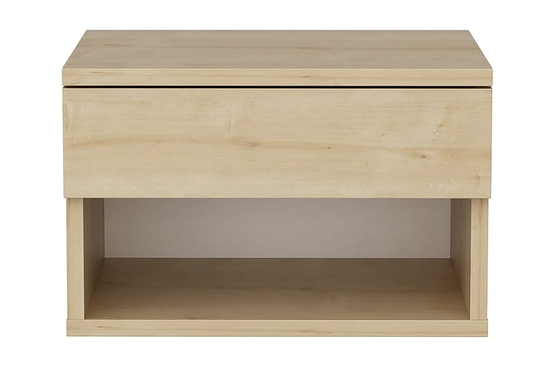 AGATEA Sängbord 44,6x31,9 cm Brun - Sängbord - Bord