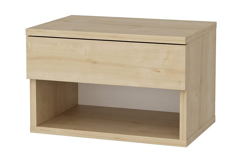 AGATEA Sängbord 44,6x31,9 cm Brun - Möbler - Bord