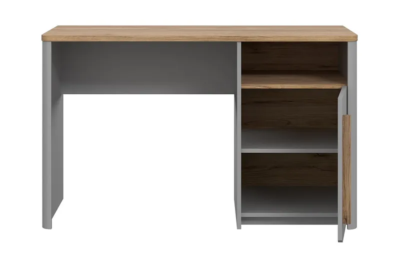 Ahmetbay Skrivbord 120 cm - Grå/Brun - Möbler - Bord