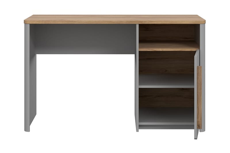 Ahmetbay Skrivbord 120 cm - Grå/Brun - Möbler - Bord