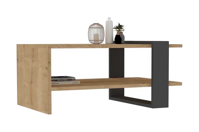 AIANA Soffbord 80x35x80 cm Antracit - Möbler - Bord