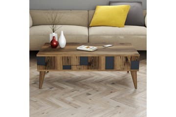 Alsacia Soffbord 105 cm - Mörkbrun/Antracit - Möbler - Bord