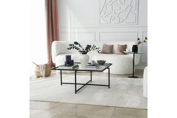 Alskaliden Soffbord 85x35x85 cm - Svart - Möbler - Bord