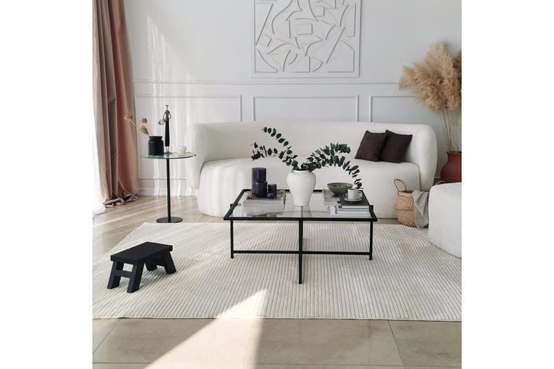 Alskaliden Soffbord 85x35x85 cm - Svart - Möbler - Bord