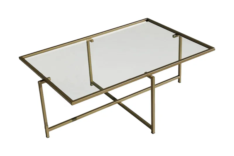 Alskaliden Soffbord 94x35x94 cm, Guld