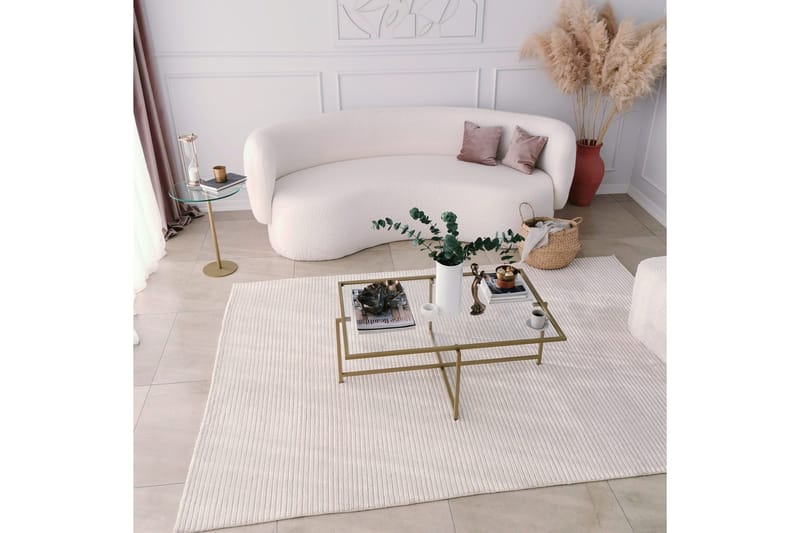 Alskaliden Soffbord 94x35x94 cm - Guld - Möbler - Bord