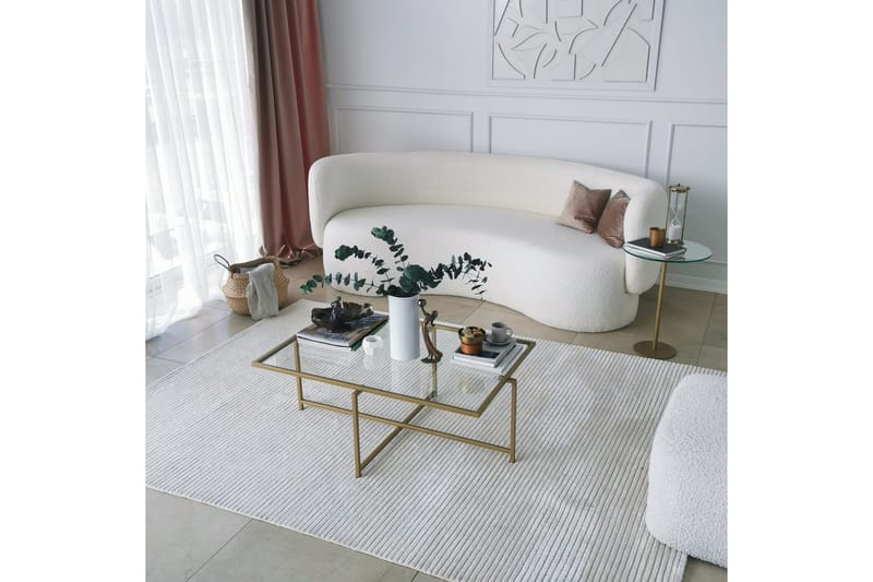 Alskaliden Soffbord 94x35x94 cm - Guld - Möbler - Bord