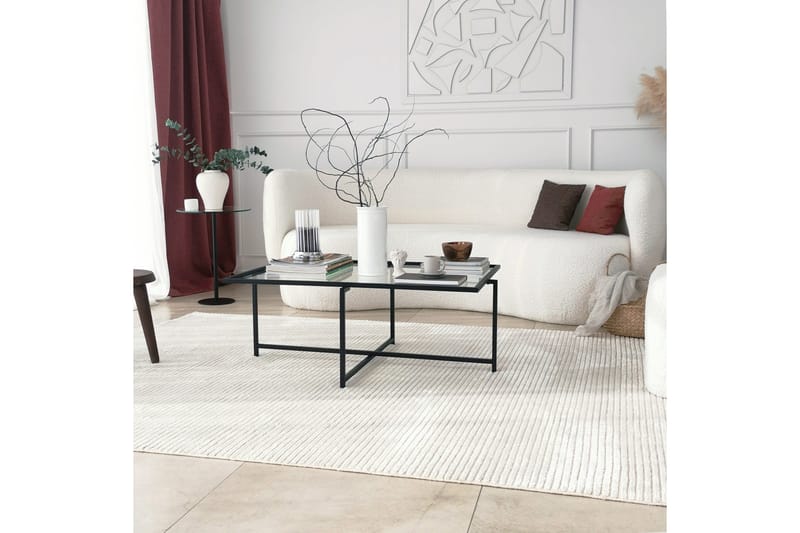 Alskaliden Soffbord 94x35x94 cm - Svart - Möbler - Bord