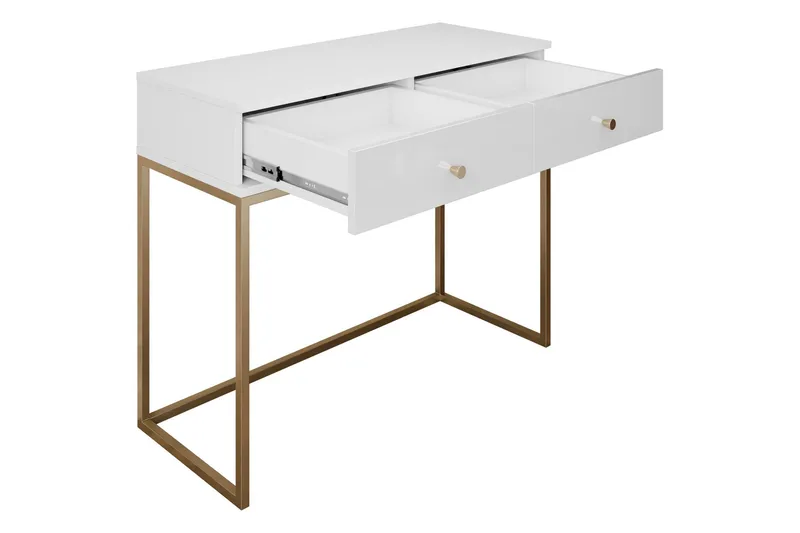 Altenau Sminkbord 100x40 cm - Vit - Möbler - Bord