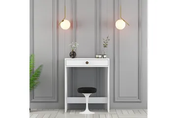 Ameias Sminkbord 70 cm med Förvaring och Lådor i Målat Trä - Vit - Möbler - Bord
