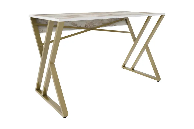 Andifli Skrivbord 60x75x120 cm - Vit - Möbler - Bord