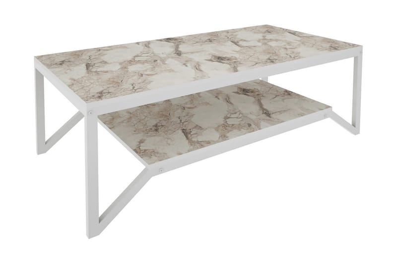 Andifli Soffbord 60x45,8x120 cm - Vit - Möbler - Bord