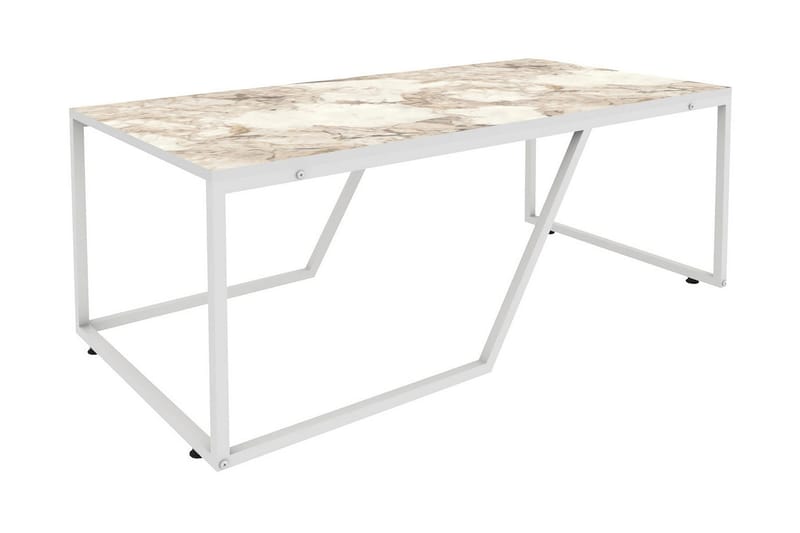 Andifli Soffbord 60x48x120 cm - Vit - Möbler - Bord