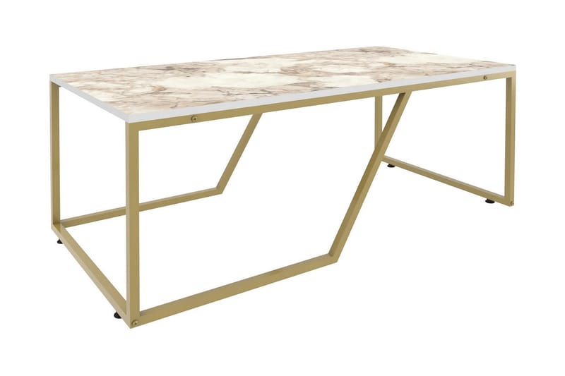 Andifli Soffbord 60x48x120 cm - Vit - Möbler - Bord