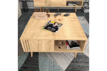 Andifli Soffbord 89,6x46,5x89,6 cm - Ek - Möbler - Bord