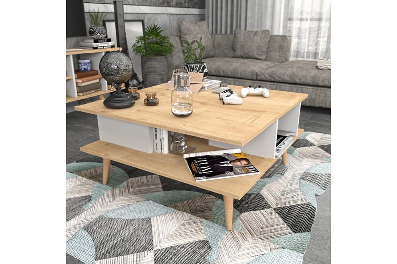 Andifli Soffbord 89x44x89 cm - Ek - Möbler - Bord