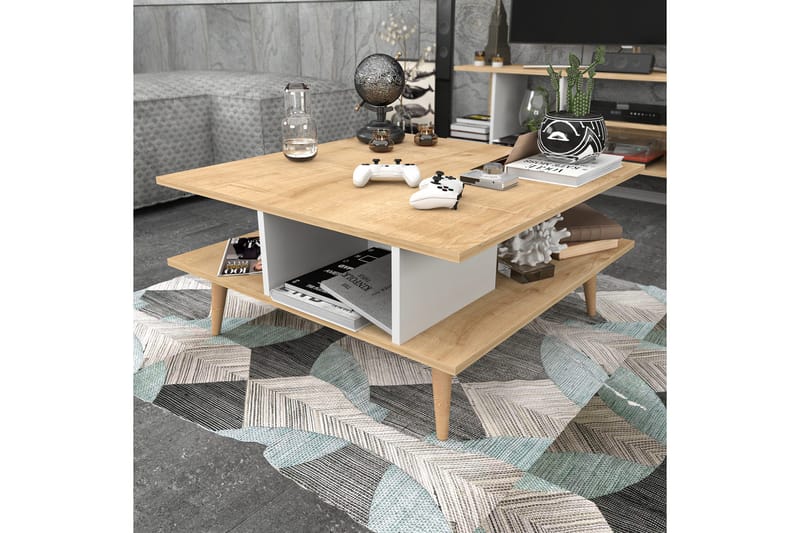 Andifli Soffbord 89x44x89 cm - Ek - Möbler - Bord