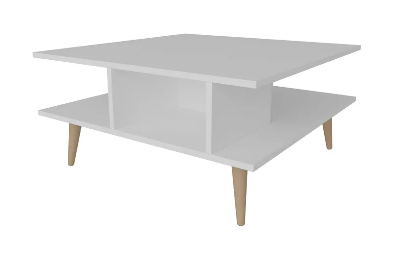 Andifli Soffbord 89x44x89 cm - Vit - Möbler - Bord
