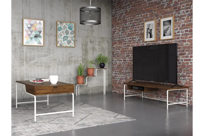 Andria Soffbord - Valnöt - Möbler - Bord