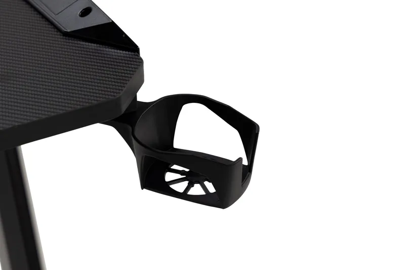 Areni Gamingbord LED-ljus 140 cm med Mugg- & Hörlurshållare - Svart - Möbler - Bord