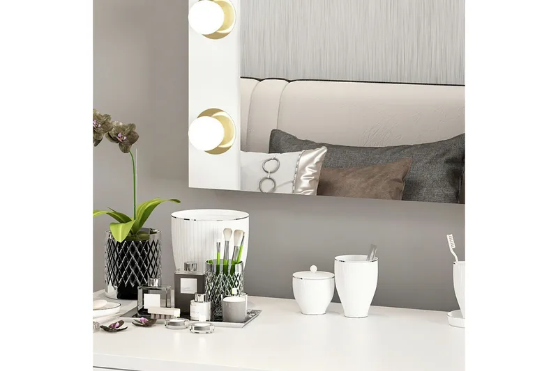 Armin Sminkbord 72 cm - Vit - Möbler - Bord