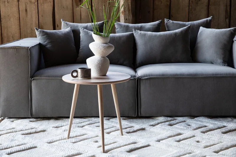 Askim Sidobord 48 cm - Beige - Möbler - Bord